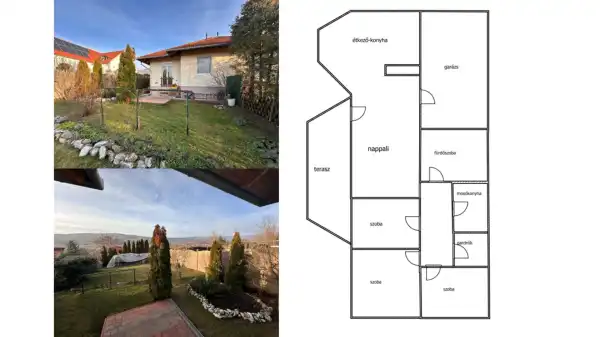 Eladó ikerház, Felsőtárkány 4 szoba 103 m² 104.9 M Ft